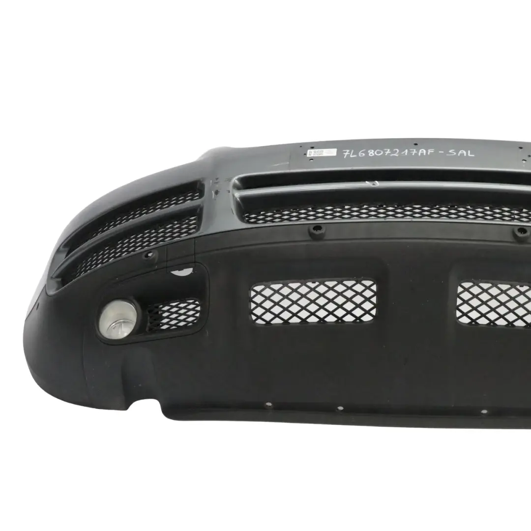VW Volkswagen Touareg Complete Front Bumper Trim Panel PDC Saltlakegrey - SKU 7L6807217AF-SAL - Part number 7L6807217AF