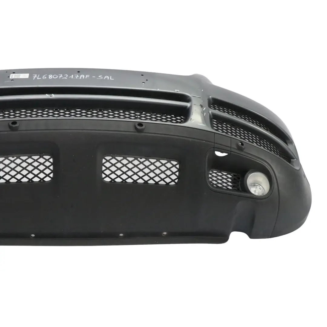 VW Volkswagen Touareg Complete Front Bumper Trim Panel PDC Saltlakegrey - SKU 7L6807217AF-SAL - Part number 7L6807217AF