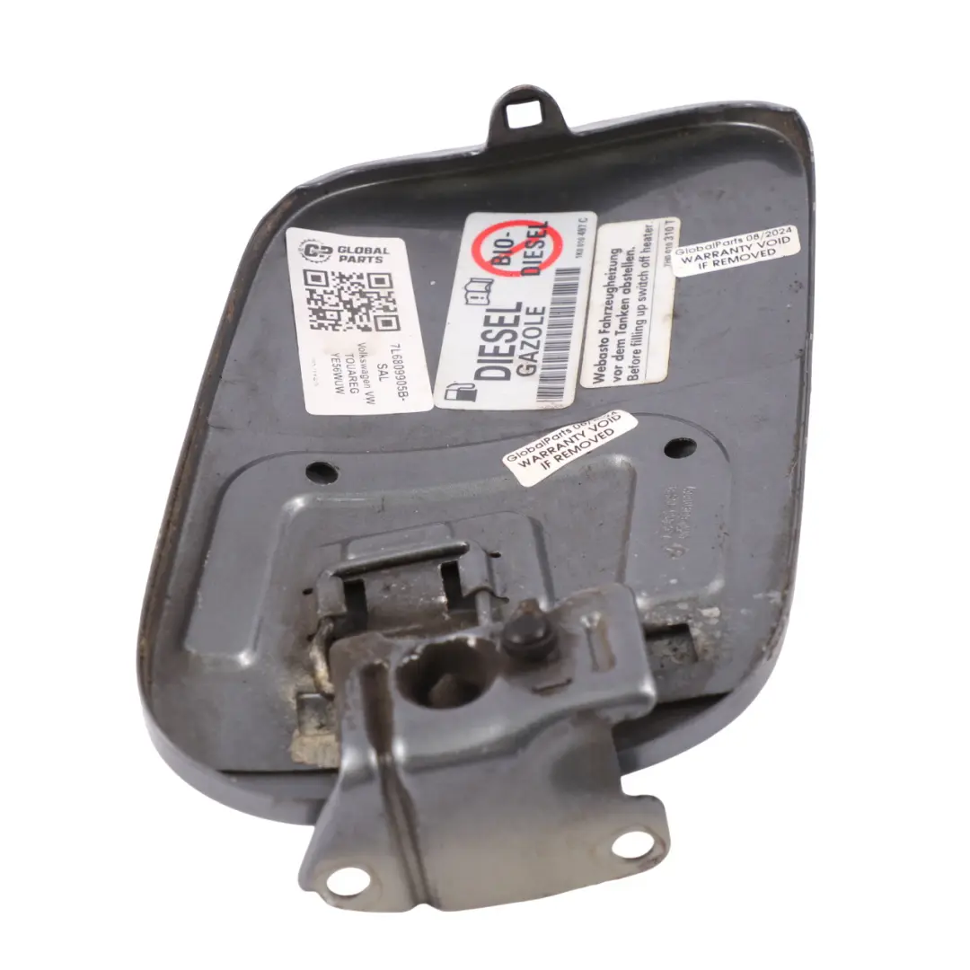 VW Touareg 7L Couvercle bouchon réservoir Salt Lake Gris D7Z - SKU 7L6809905B-SAL - Numéro de pièce 7L6809905B