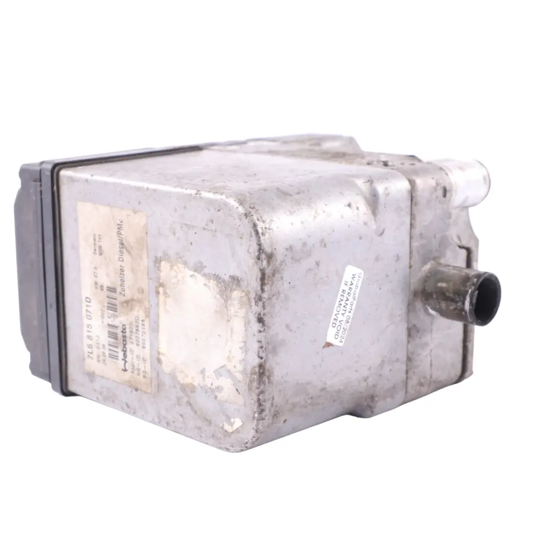 Webasto Unité chauffage auxiliaire supplémentaire pour Volkswagen Touareg à propos du numéro de pièce 7L6815071D Volkswagen Touareg Webasto Unité chauffage auxiliaire supplémentaire - SKU 7L6815071D - Numéro de pièce 7L6815071D