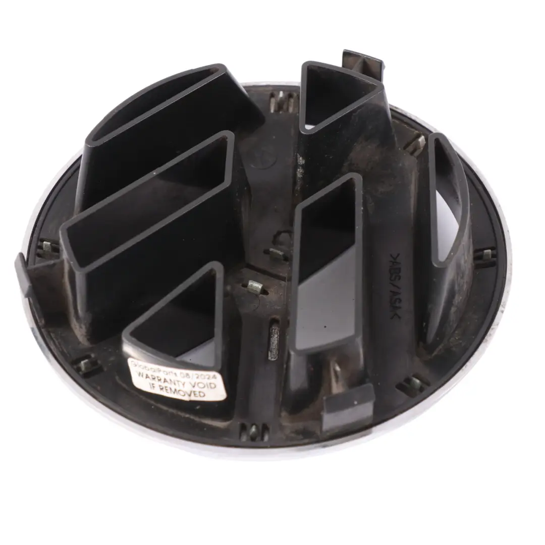 VW Volkswagen Touareg 7L Emblema Distintivo Cappuccio Cromato - SKU 7L6853601A - Numero di parte 7L6853601A