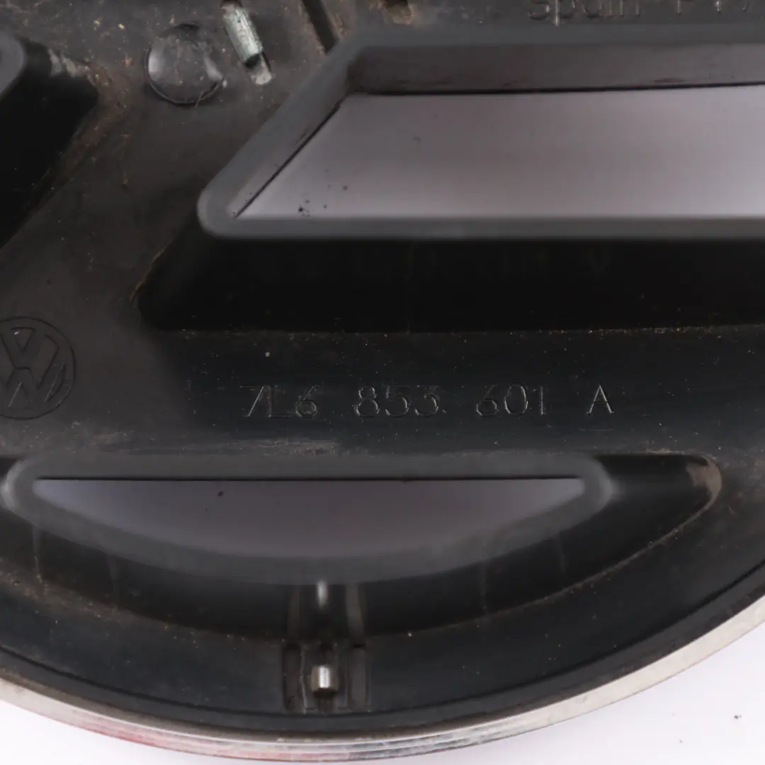 VW Volkswagen Touareg 7L Emblema Insignia Capó Emblema Cromo - SKU 7L6853601A - Número de pieza 7L6853601A