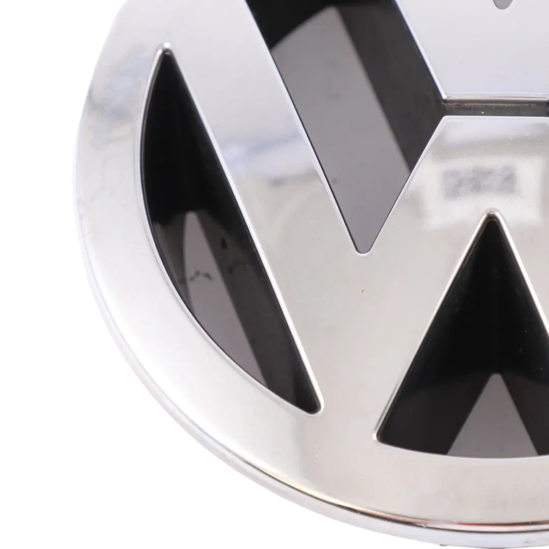 VW Volkswagen Touareg 7L Emblema Distintivo Cappuccio Cromato - SKU 7L6853601A - Numero di parte 7L6853601A