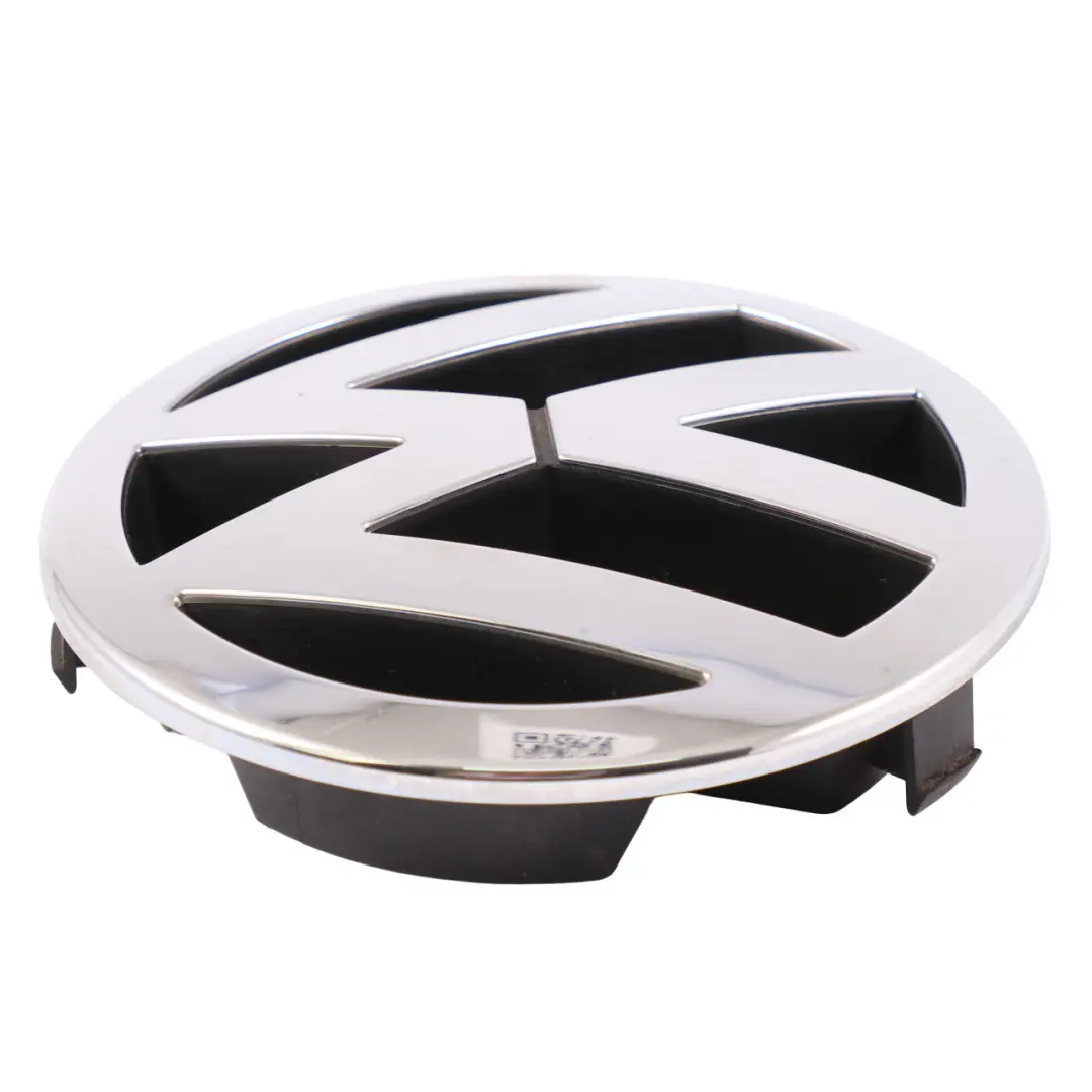VW Volkswagen Touareg 7L Emblema Distintivo Cappuccio Cromato - SKU 7L6853601A - Numero di parte 7L6853601A