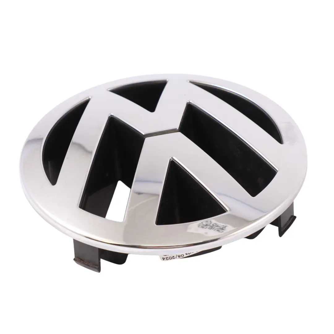 VW Volkswagen Touareg 7L Emblem Badge Hood Bonnet Emblem Chrome - SKU 7L6853601A - Part number 7L6853601A