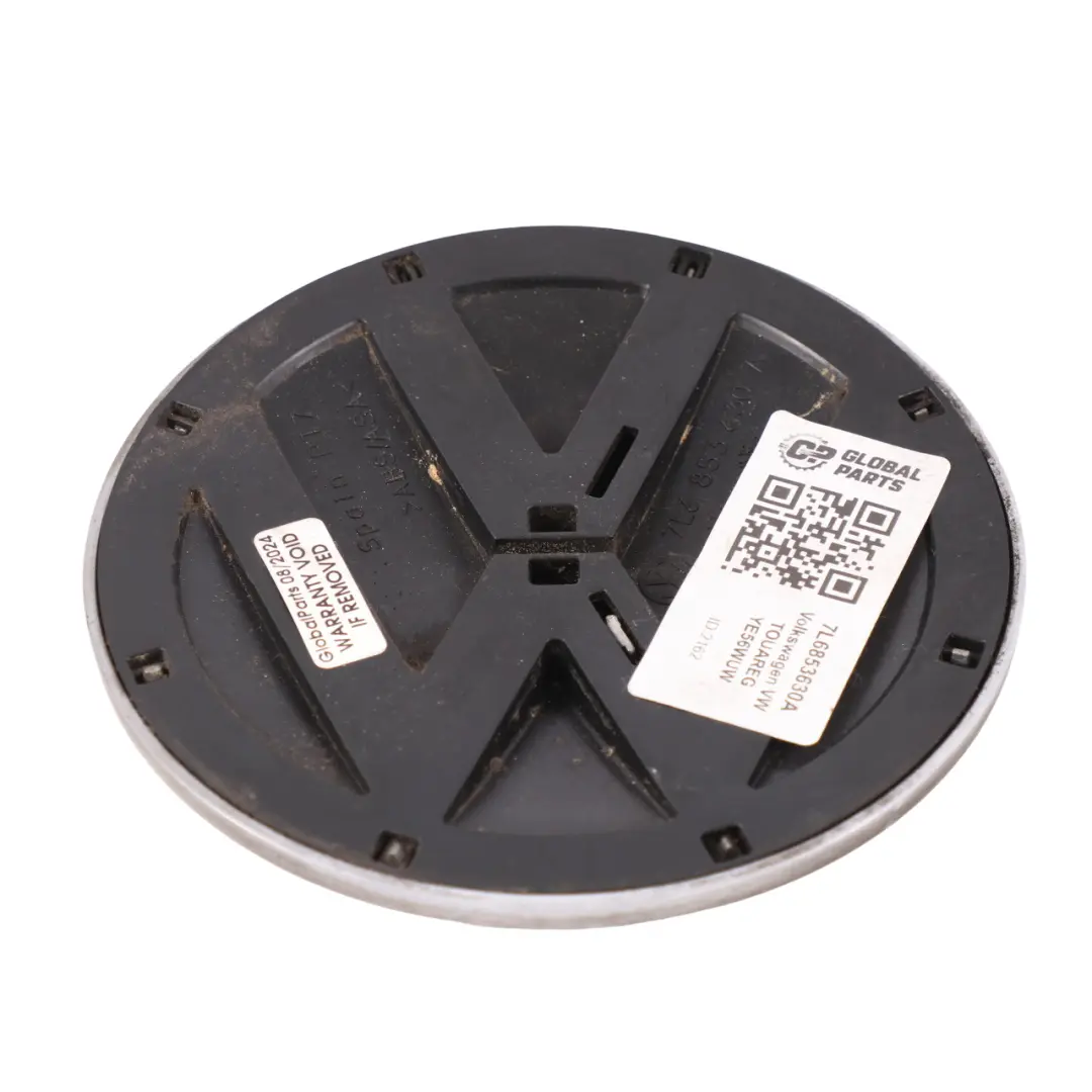 7L Kofferraum Emblem Heckklappe Heckklappe Logo für Volkswagen Touareg mit Teilenummer 7L6853630A Volkswagen Touareg 7L Kofferraum Emblem Heckklappe Heckklappe Logo - SKU 7L6853630A - Teilenummer 7L6853630A