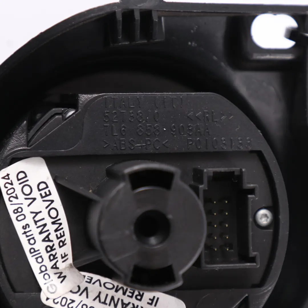 Headlight Headlamp Control Switch Panel Black to Volkswagen Touareg with Part number 7L6858903AN Volkswagen Touareg Headlight Headlamp Control Switch Panel Black - SKU rhd-7L6858903AN - Part number 7L6858903AN