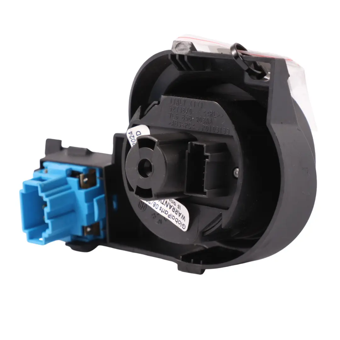 Volkswagen Touareg Headlight Headlamp Control Switch Panel Black - SKU rhd-7L6858903AN - Part number 7L6858903AN
