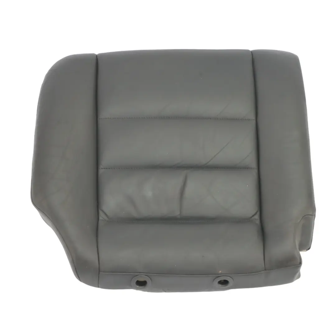 Rear Seat Cover Volkswagen VW Touareg Left N/S Seat Covering Black Leather - SKU 7L6885405EF - Part number 7L6885405EF