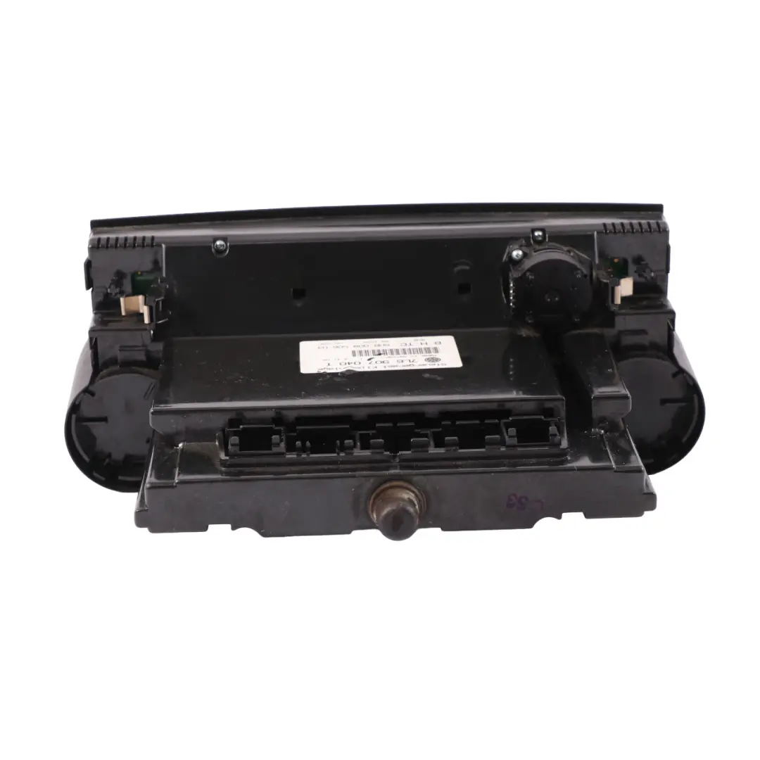 VW Touareg 7L Air Conditioning Climate Control Panel A/C Switch - SKU 7L6907040AF - Part number 7L6907040AF