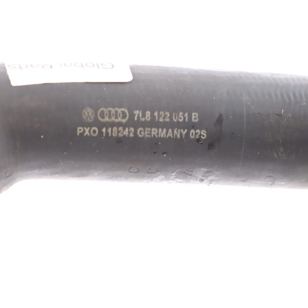 Audi Q7 4L VW Touareg 7L 4.2 TDi Coolant Hose Water Pump Pipe - SKU 7L8122051B - Part number 7L8122051B