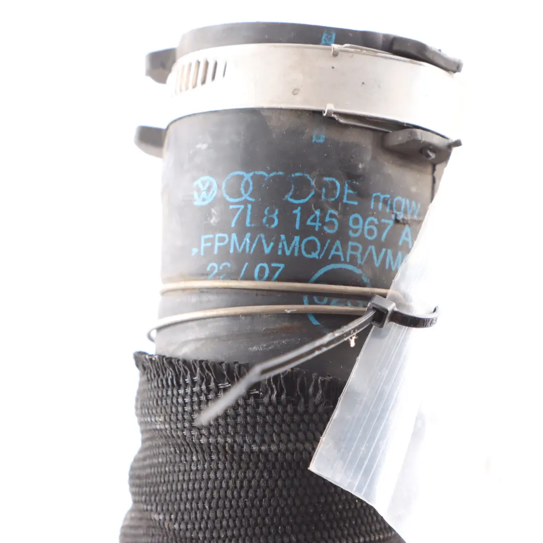 Pipe Hose Line to Audi Q7 4L Turbo Intercooler with Part number 7L8145967A Audi Q7 4L Turbo Intercooler Pipe Hose Line - SKU 7L8145967A - Part number 7L8145967A