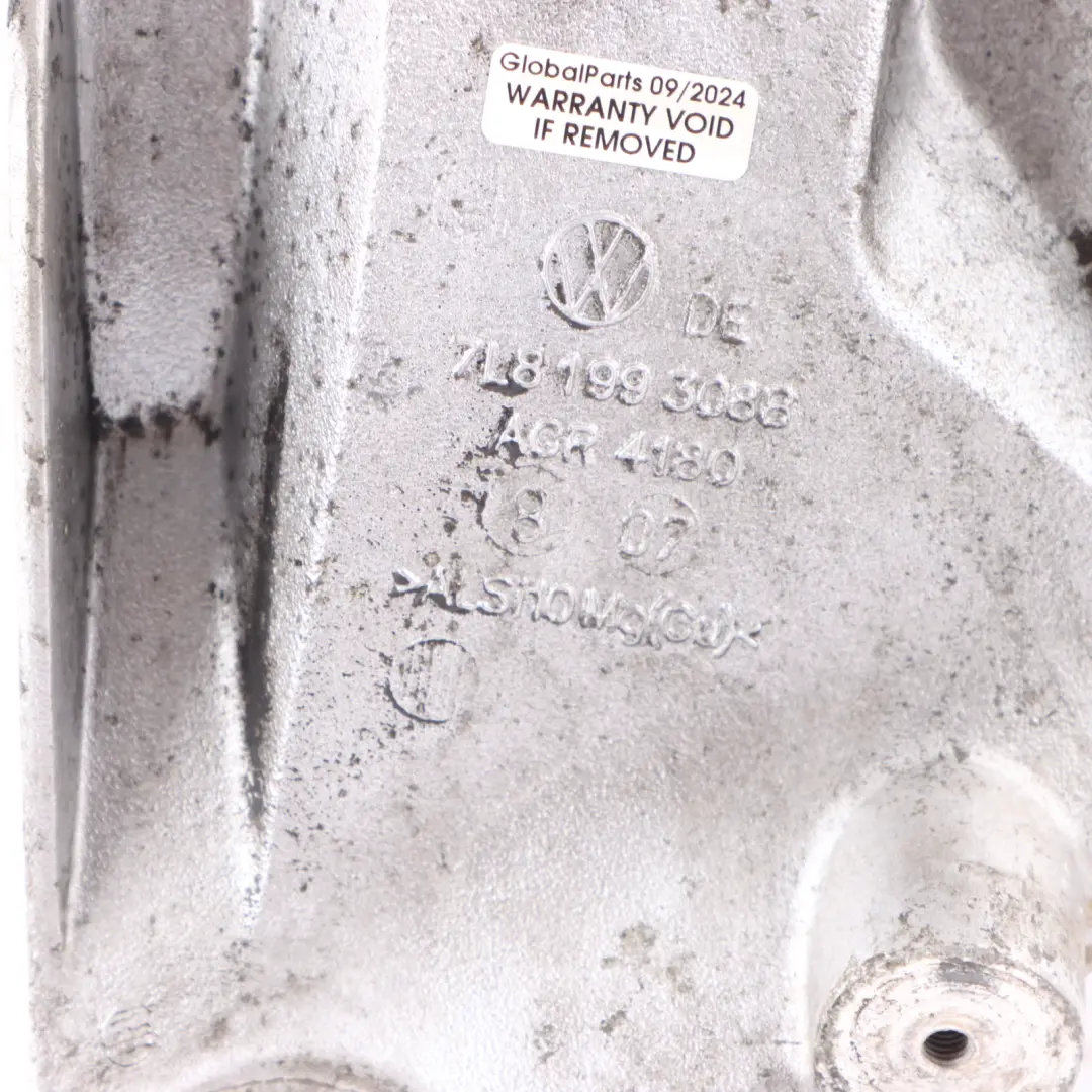 Support Mount Carrier Bracket to Audi Q7 4L Engine with Part number 7L8199308B Audi Q7 4L Engine Support Mount Carrier Bracket - SKU 7L8199308B - Part number 7L8199308B