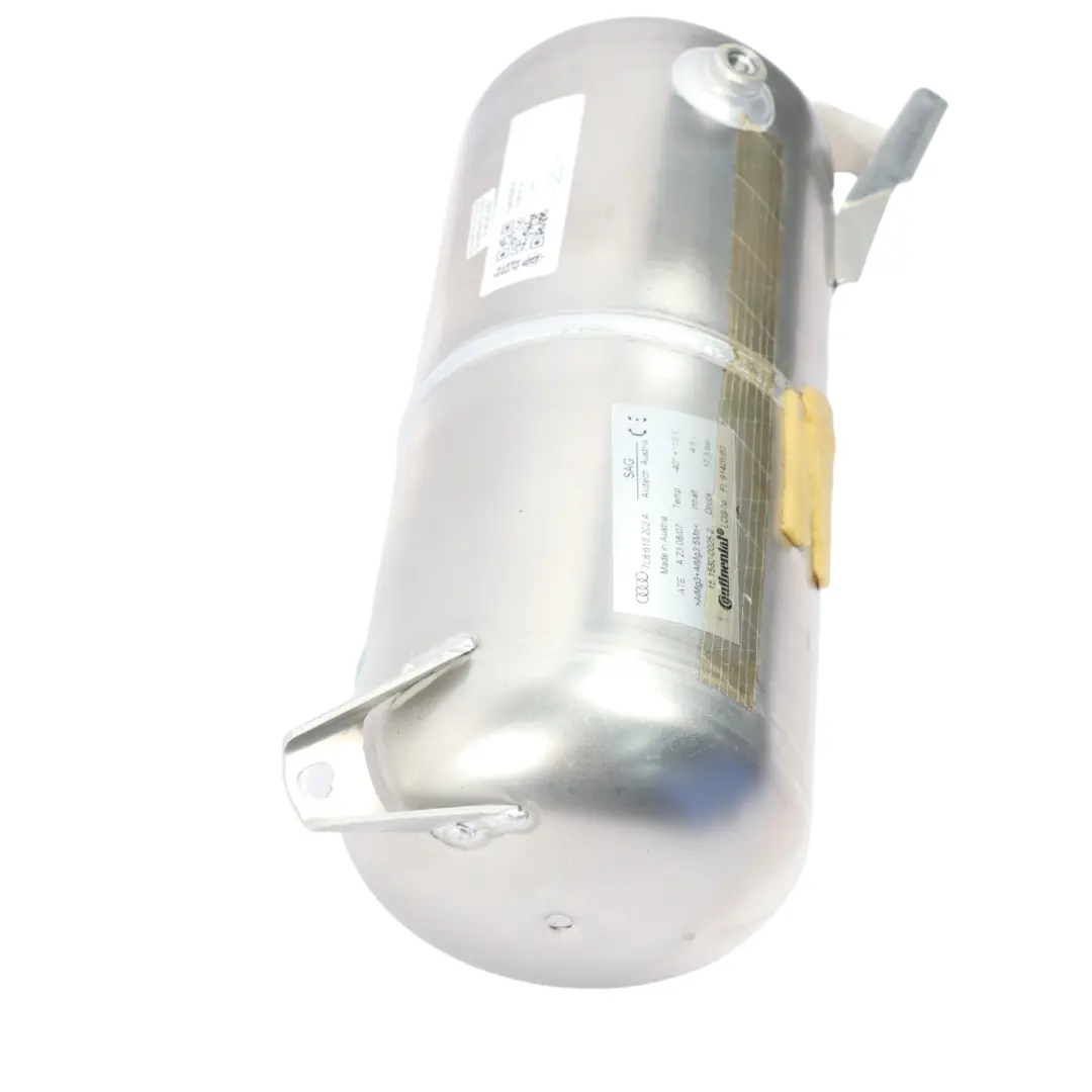 Suspension Rear Pressure Tank Reservoir Bottle to Audi Q7 Air with Part number 7L8616202A Audi Q7 Air Suspension Rear Pressure Tank Reservoir Bottle - SKU 7L8616202A - Part number 7L8616202A