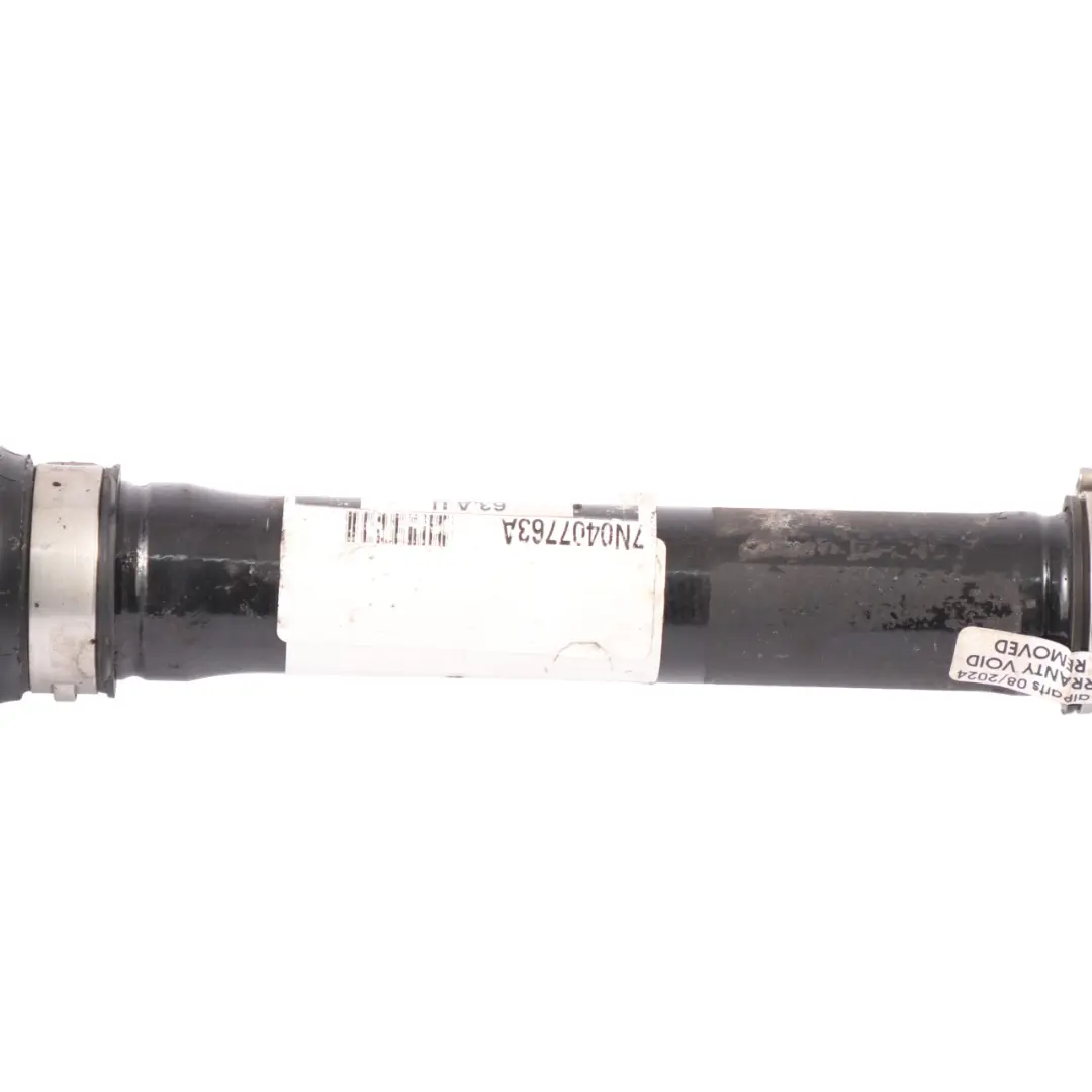 VW Volkswagen Sharan 7N Essieu avant gauche Sortie - SKU 7N0407763A - Numéro de pièce 7N0407763A