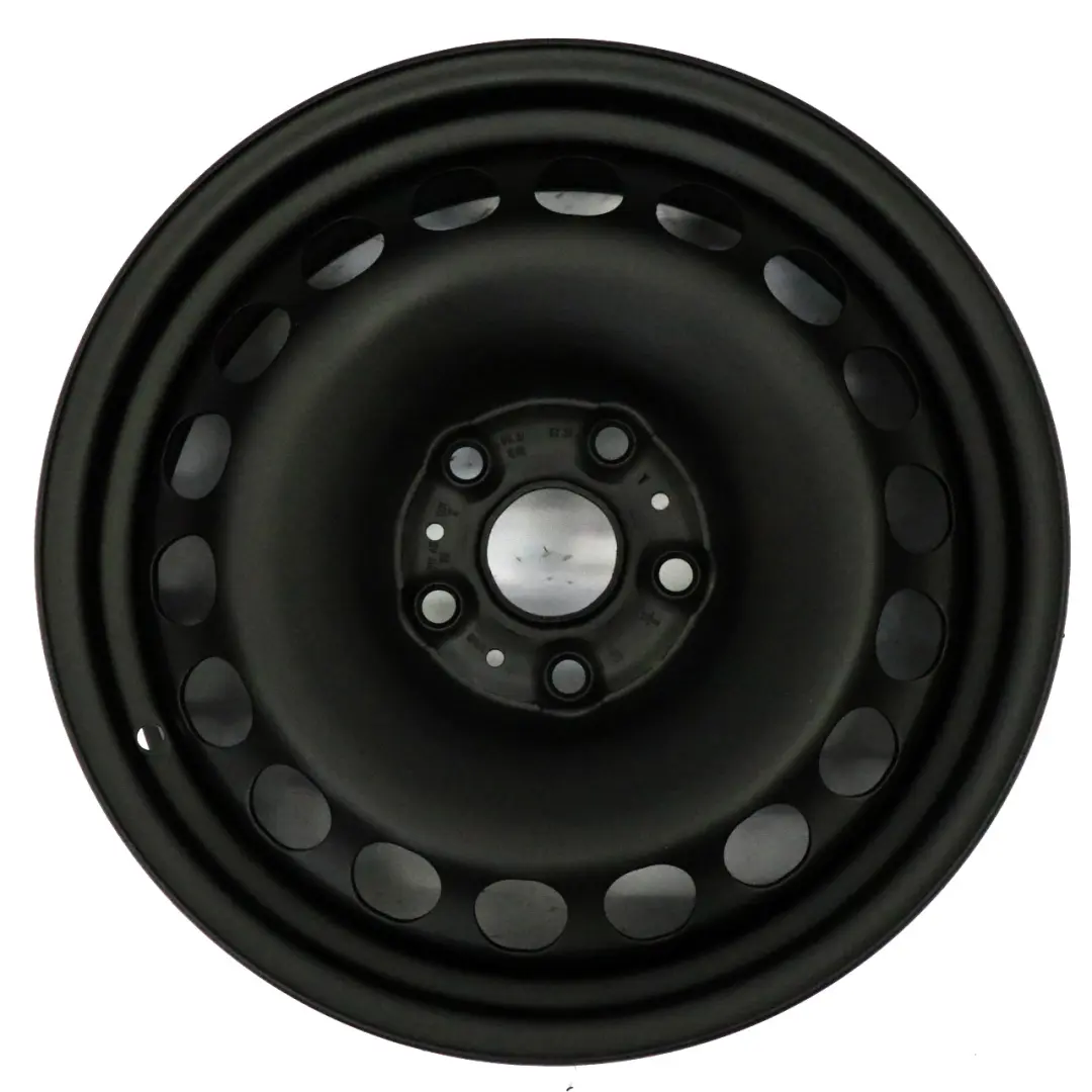 VW Tiguan 5N Sharan 7N Seat Rueda Llanta Acero Recambio 16" 6,5J - SKU 7N0601027A - Número de pieza 7N0601027A