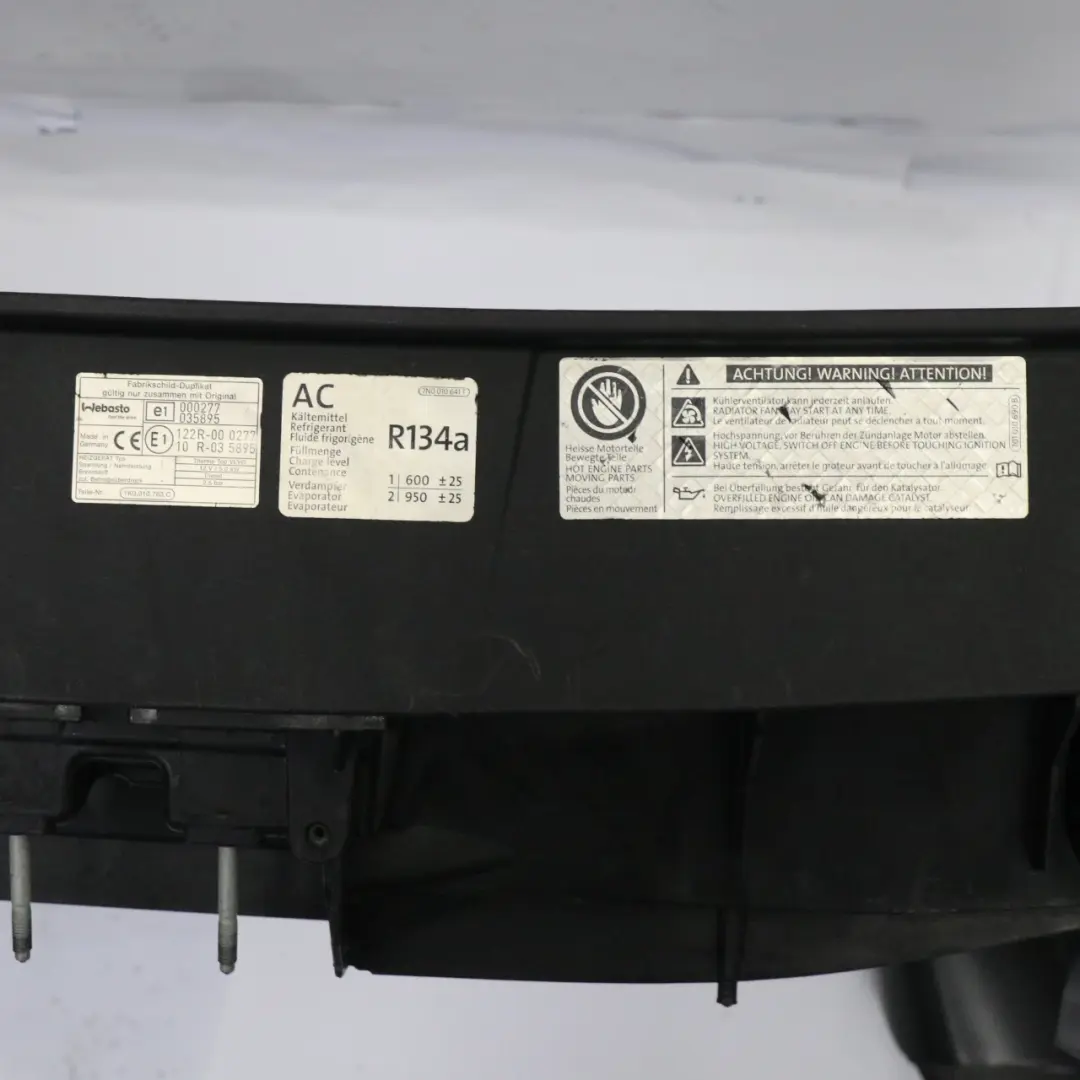 VW Sharan 7N Front Slam Panel Cowling Radiator Support Mount Bracket - SKU 7N0805588B - Part number 7N0805588B