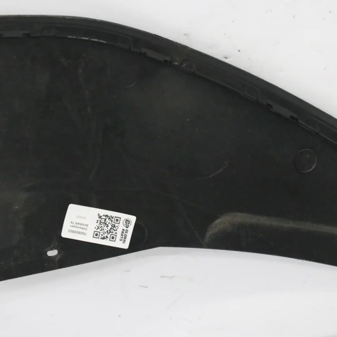 Volkswagen VW Sharan 7N Pare-chocs Spoiler avant inférieur Couvercle - SKU 7N0805903 - Numéro de pièce 7N0805903