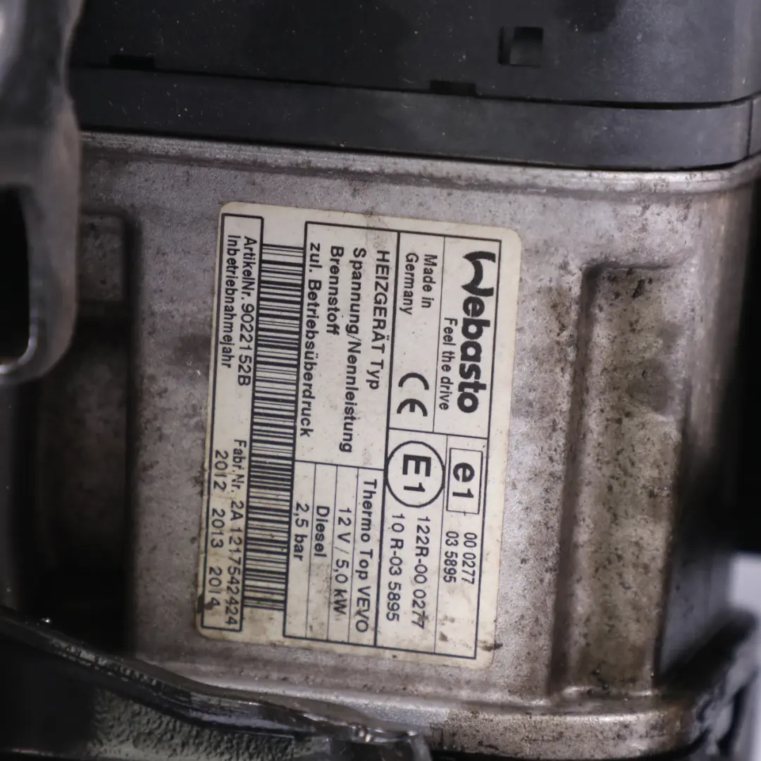 7N 2.0 TDI Webasto Auxiliary Heater Control Unit to VW Volkswagen Sharan with Part number 7N0815065Q VW Volkswagen Sharan 7N 2.0 TDI Webasto Auxiliary Heater Control Unit - SKU 7N0815065Q - Part number 7N0815065Q