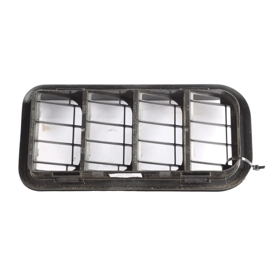 VW Golf CD1Conduit flux air arrière Évent custode Garniture grille Panneau - SKU 7N0819465F - Numéro de pièce 7N0819465F