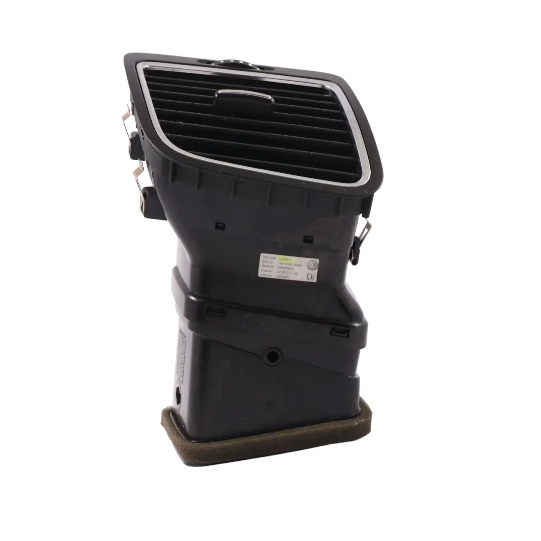 Volkswagen Sharan 7N Embellecedor ventilación Delantero derecho - SKU 7N0819704D - Número de pieza 7N0819704D