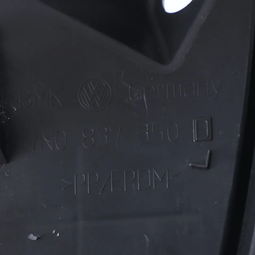 Volkswagen Sharan 7N Osłona Panel Zaślepka Drzwi Prawy Przód - SKU 7N0837350D - Numer Części 7N0837350D