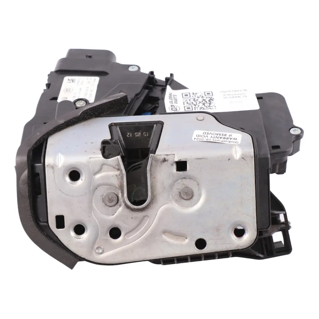 VW Volkswagen Sharan 7N Cerradura Puerta Trasera Izquierda Pestillo 7N0839015B - SKU 7N0839015K - Número de pieza 7N0839015K