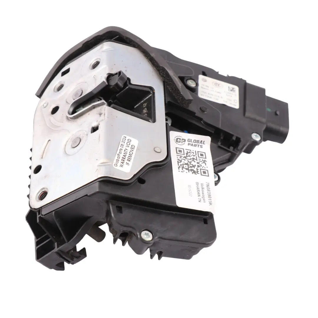 VW Volkswagen Sharan 7N Zamek Drzwi Lewy Tył 7N0839015B - SKU 7N0839015K - Numer Części 7N0839015K