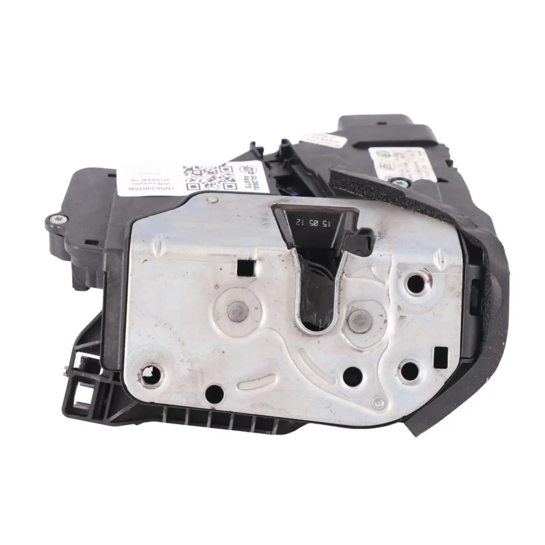 VW Volkswagen Sharan 7N Zamek Drzwi Prawy Tył - SKU 7N0839016B - Numer Części 7N0839016B