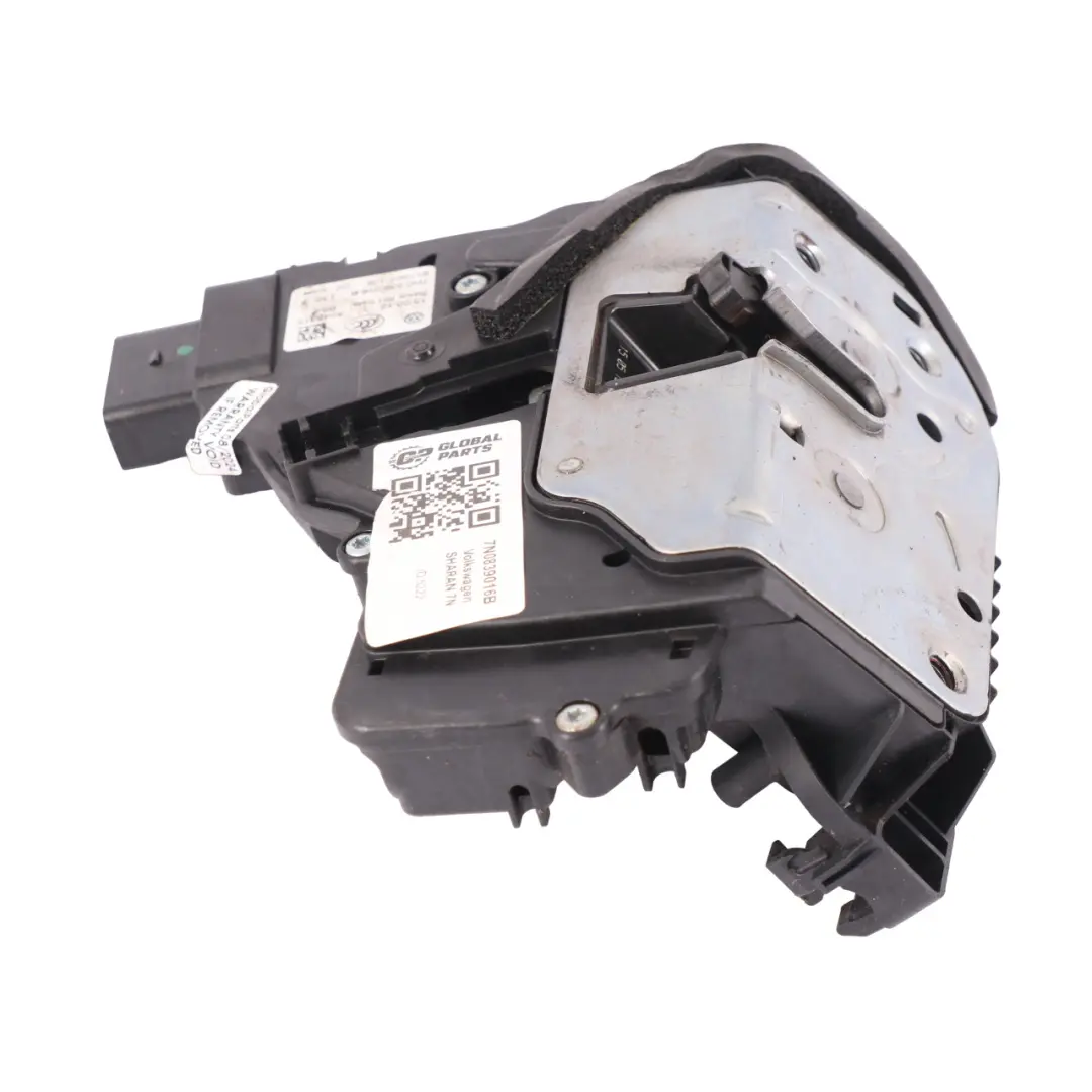 VW Volkswagen Sharan 7N Zamek Drzwi Prawy Tył - SKU 7N0839016B - Numer Części 7N0839016B