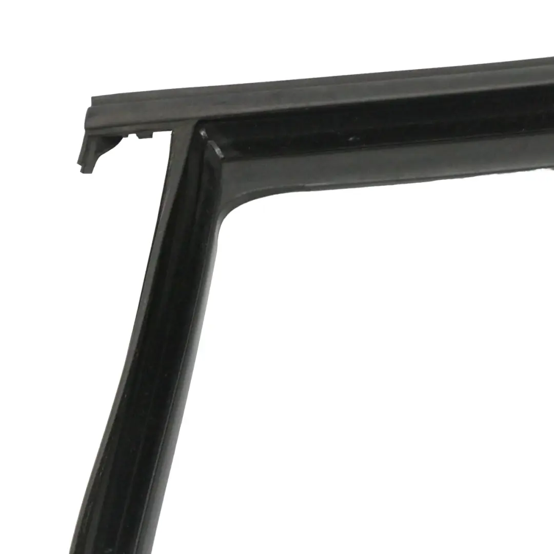 VW Sharan 7N Window Trim Cover Door Rear Right O/S Finisher Guide Black - SKU 7N0843344L - Part number 7N0843344L