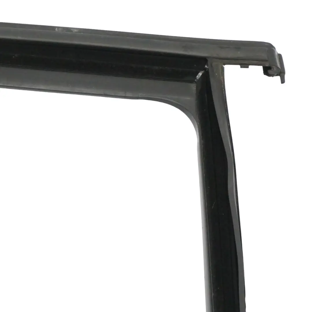 VW Sharan 7N Window Trim Cover Door Rear Right O/S Finisher Guide Black - SKU 7N0843344L - Part number 7N0843344L