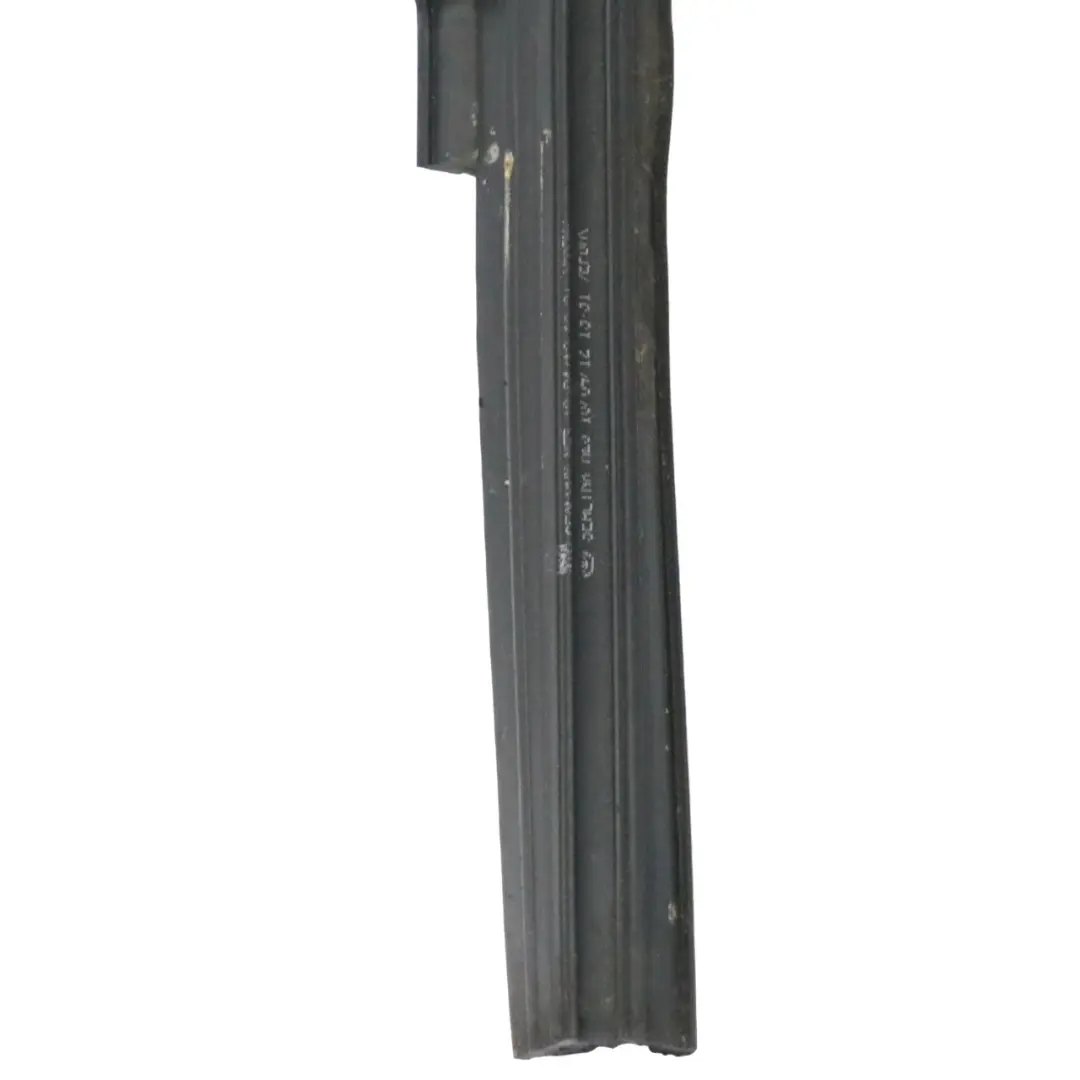 VW Sharan 7N Window Trim Cover Door Rear Right O/S Finisher Guide Black - SKU 7N0843344L - Part number 7N0843344L