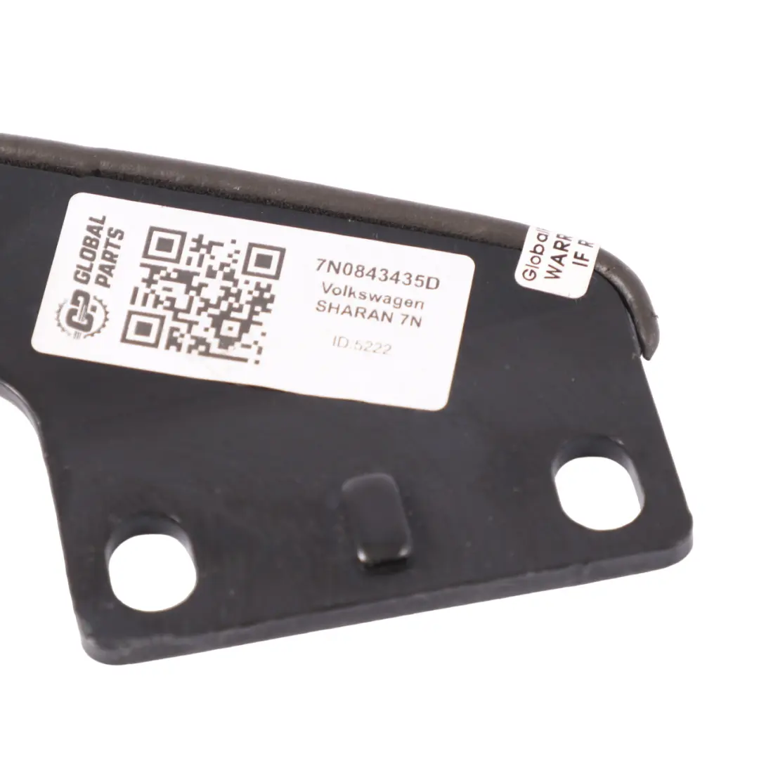 Volkswagen Sharan 7N Porta scorrevole sinistra Guida superiore rulli - SKU 7N0843435D - Numero di parte 7N0843435D