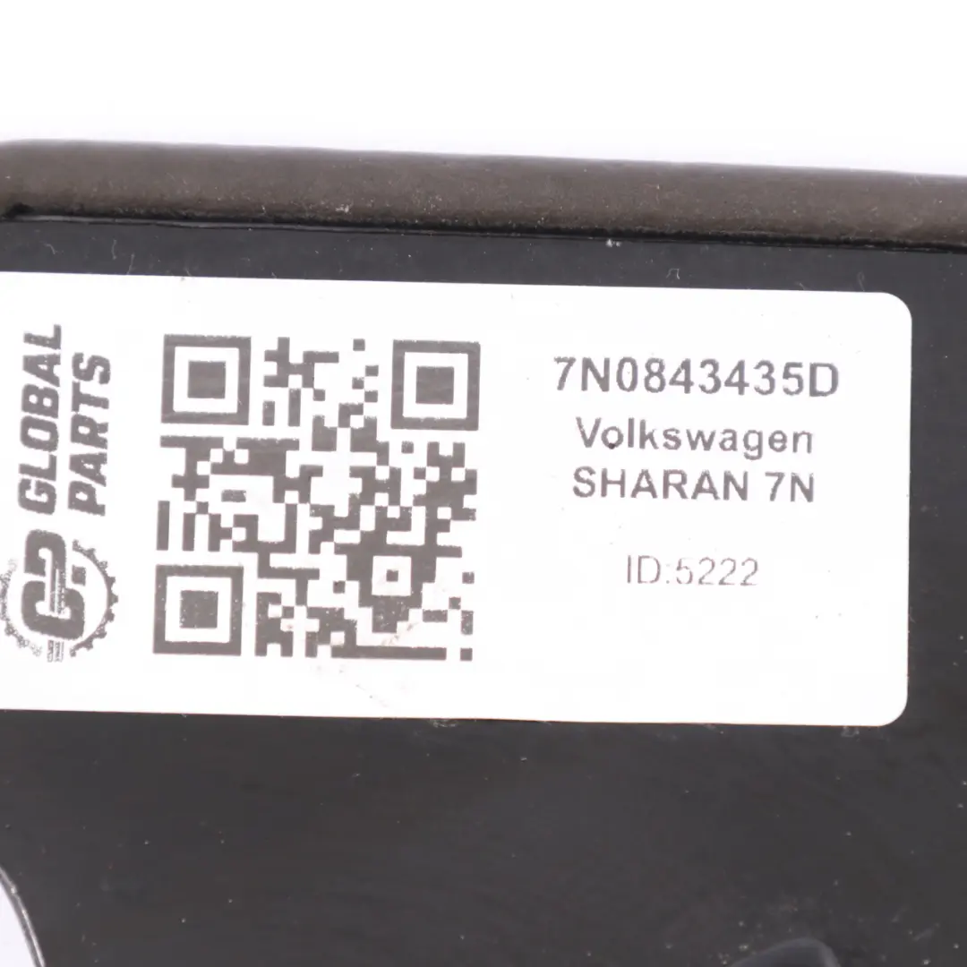 Volkswagen Sharan 7N Sliding Door Left N/S Upper Top Roller Guide - SKU 7N0843435D - Part number 7N0843435D
