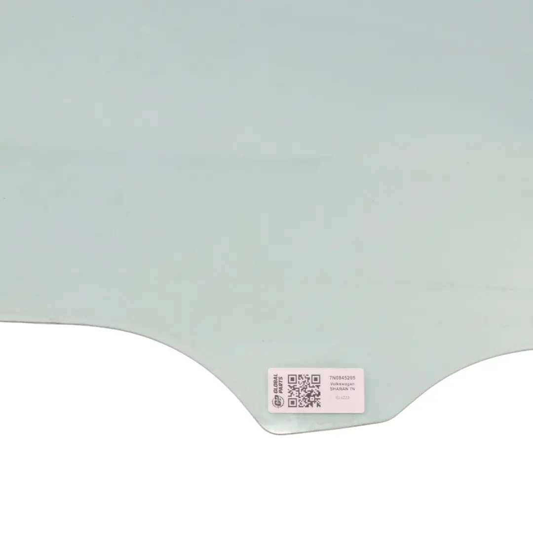 Volkswagen Sharan 7N Rear Door Window Glass Left N/S Glazing AS2 - SKU 7N0845205 - Part number 7N0845205