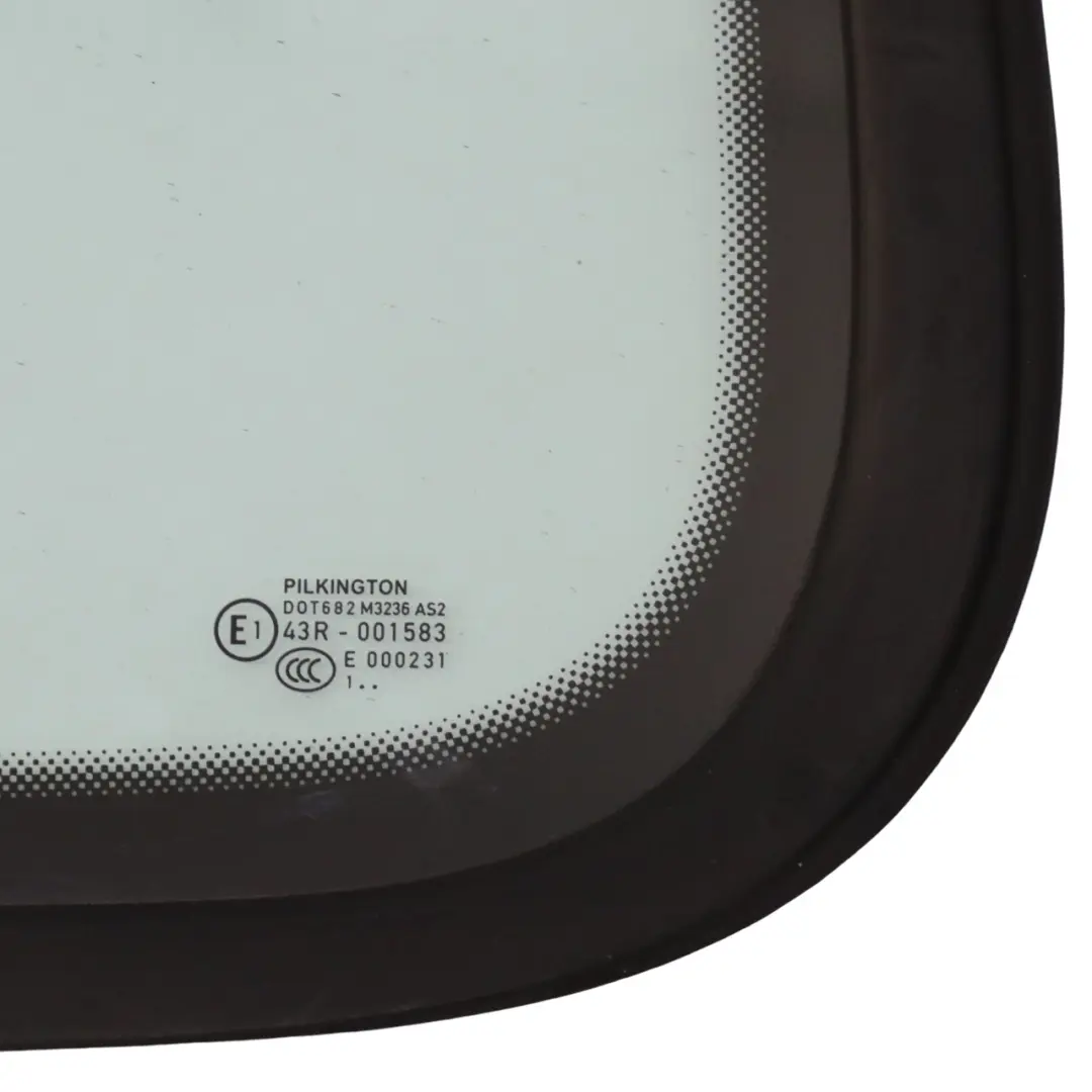  Window Glass Volkswagen VW Sharan 7N Rear Left N/S Quarter Glass AS2 - SKU 7N0845297D - Part number 7N0845297D