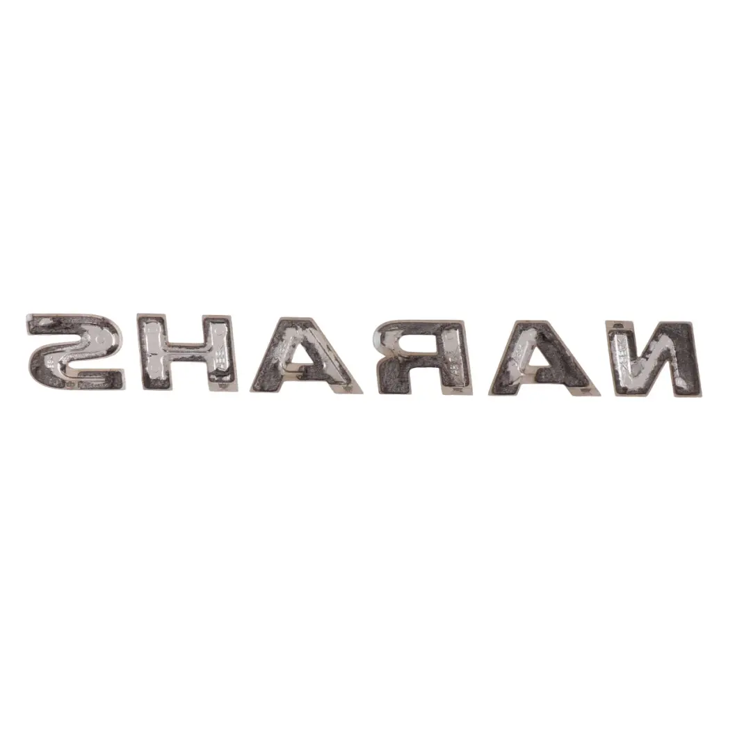 Volkswagen Sharan 7N Emblem Rear Model Name Logo Trunk Lid Badge - SKU 7N0853687 - Part number 7N0853687