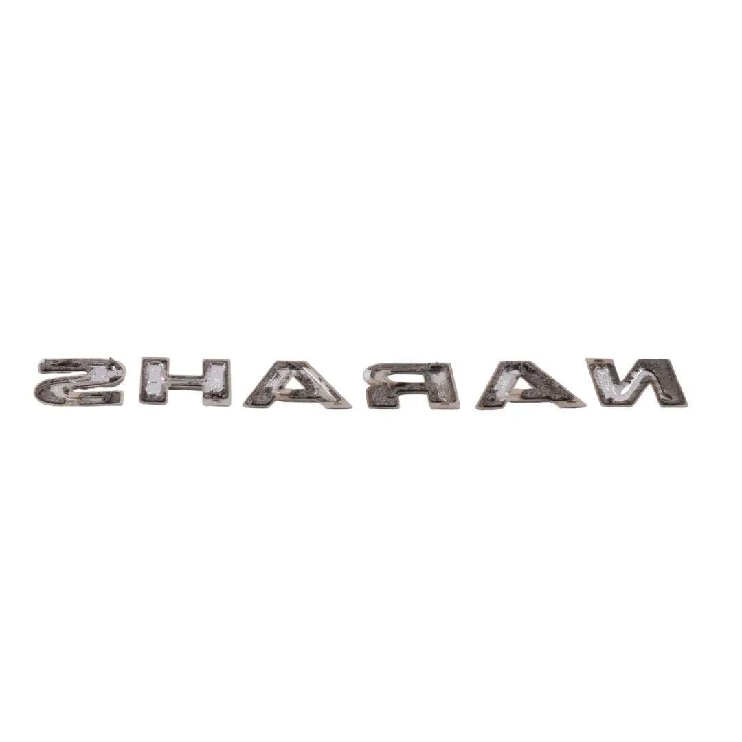Volkswagen Sharan 7N Emblem Rear Model Name Logo Trunk Lid Badge - SKU 7N0853687 - Part number 7N0853687