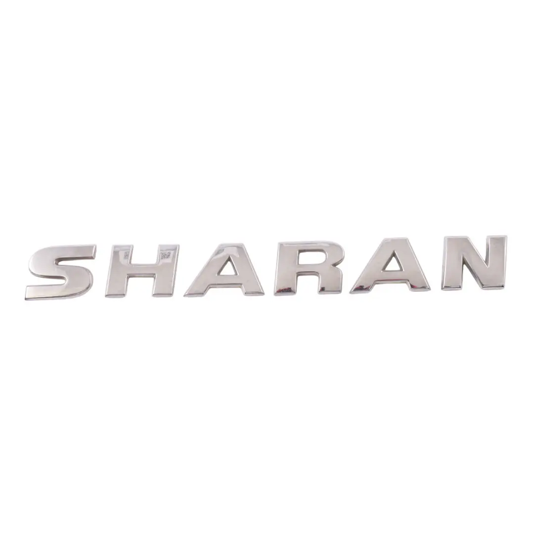 Volkswagen Sharan 7N Emblem Rear Model Name Logo Trunk Lid Badge - SKU 7N0853687 - Part number 7N0853687