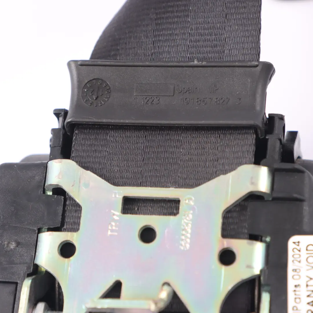 Volkswagen Caddy Maxi Rear Upper Left N/S Seat Safety Belt - SKU 7N0857737DE-1 - Part number 7N0857737DE