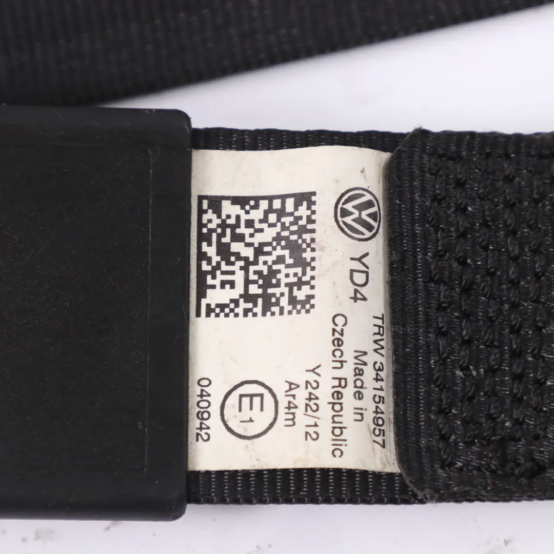 Upper Left N/S Seat Safety Belt to VW Volkswagen Caddy Maxi Rear with Part number 7N0857737DE VW Volkswagen Caddy Maxi Rear Upper Left N/S Seat Safety Belt - SKU 7N0857737DE - Part number 7N0857737DE