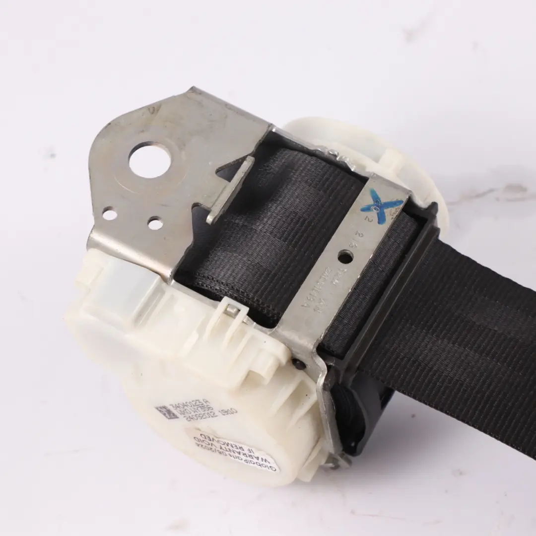 VW Volkswagen Caddy Maxi tylny górny lewy pas bezpieczeństwa - SKU 7N0857737DE - Numer Części 7N0857737DE