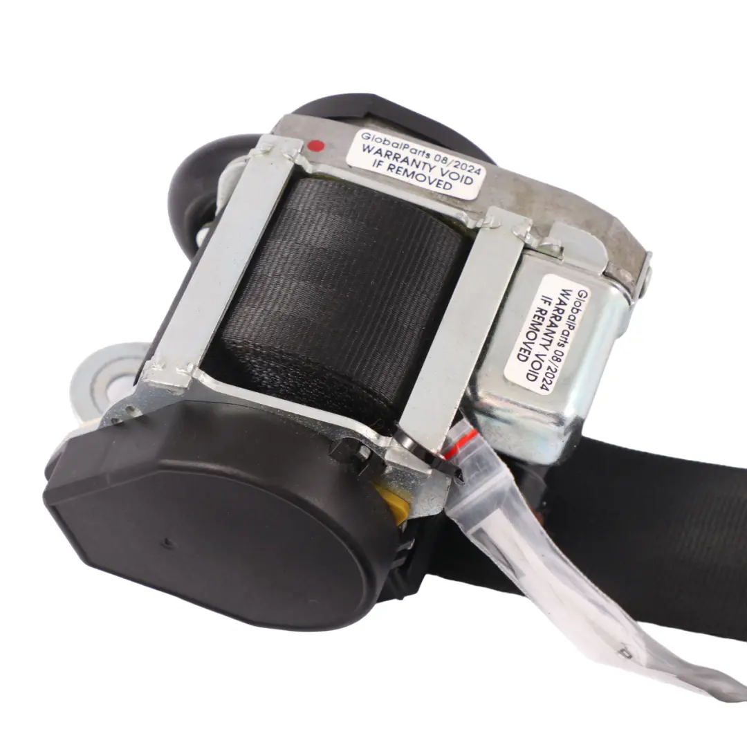 VW Volkswagen Sharan 7N Rear Seat Belt Right O/S Seatbelt Black - SKU 7N0857806D - Part number 7N0857806D