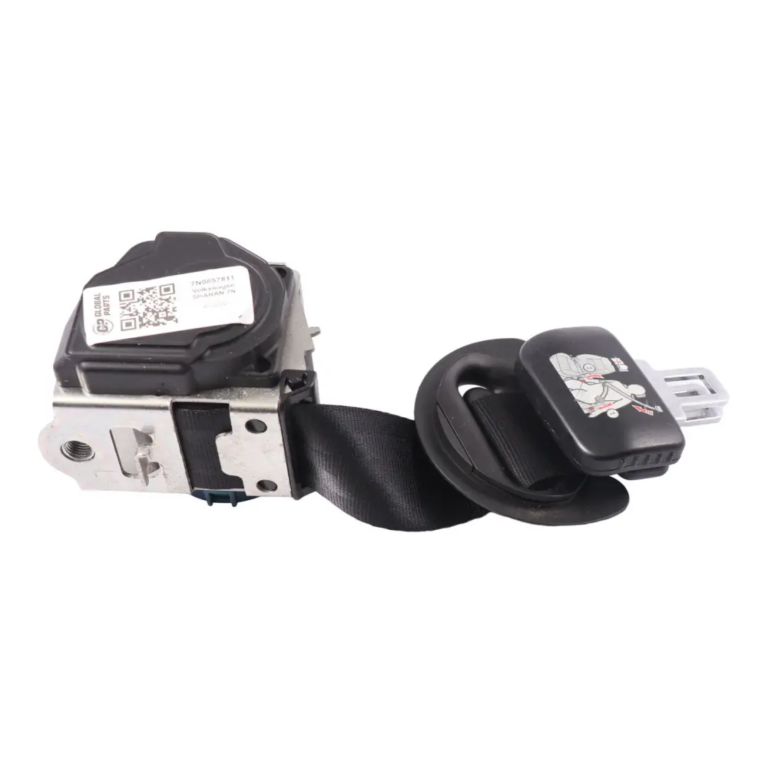 Volkswagen VW Sharan 7N Cintura sicurezza posteriore sinistra 3a fila - SKU 7N0857811 - Numero di parte 7N0857811