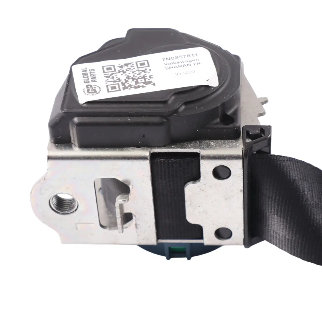 Volkswagen VW Sharan 7N Cintura sicurezza posteriore sinistra 3a fila - SKU 7N0857811 - Numero di parte 7N0857811