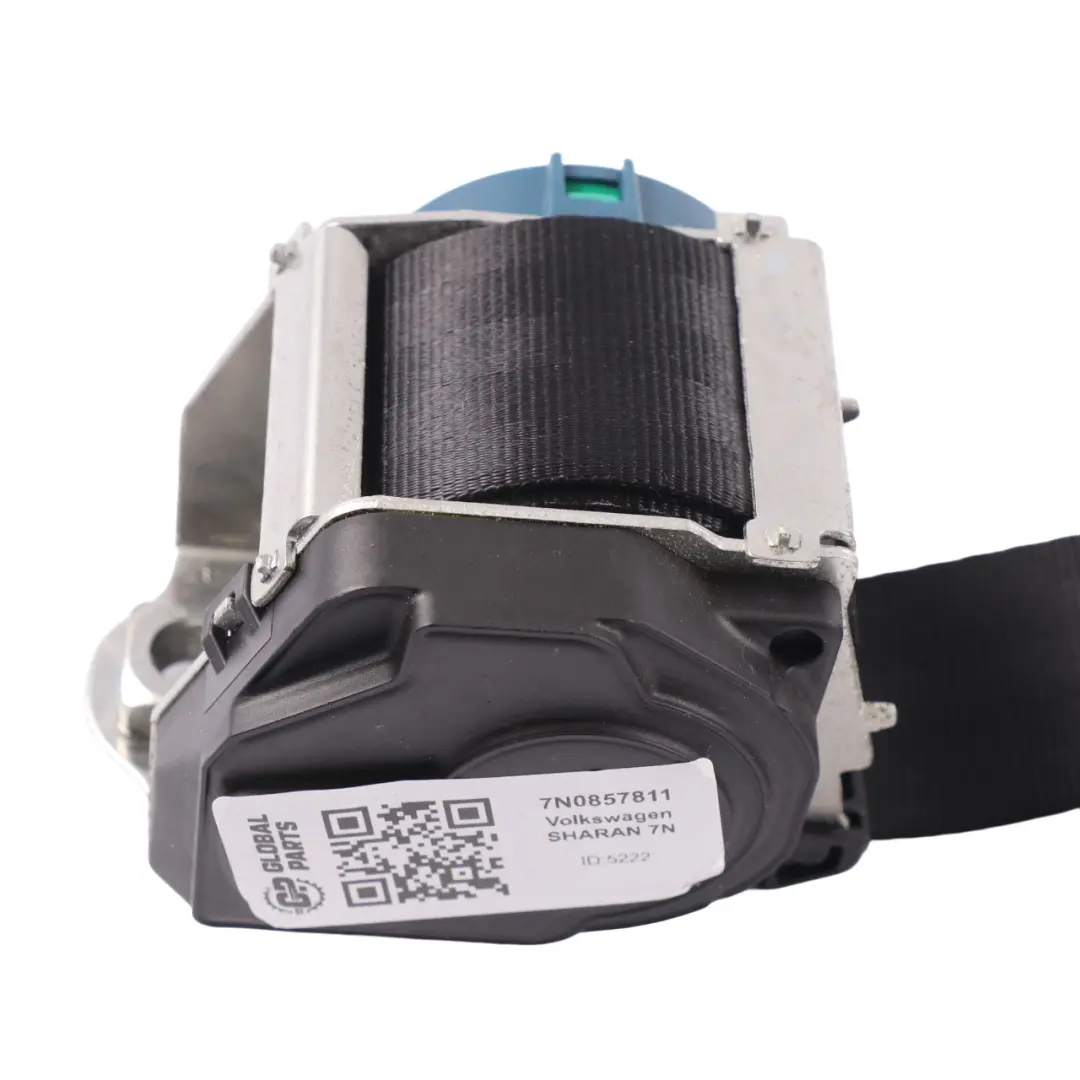 Volkswagen VW Sharan 7N Cintura sicurezza posteriore sinistra 3a fila - SKU 7N0857811 - Numero di parte 7N0857811