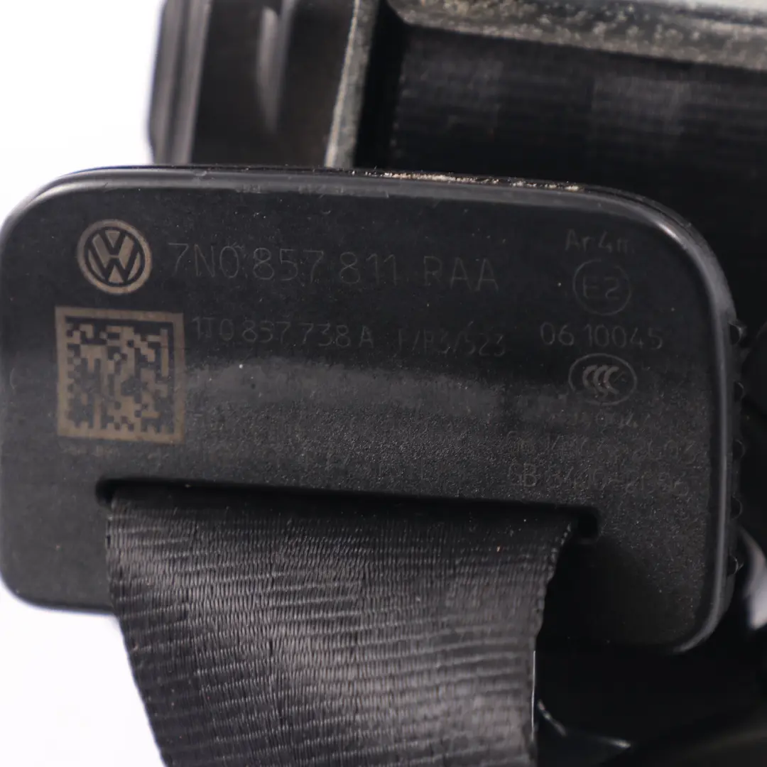 Volkswagen VW Sharan 7N Cintura sicurezza posteriore sinistra 3a fila - SKU 7N0857811 - Numero di parte 7N0857811