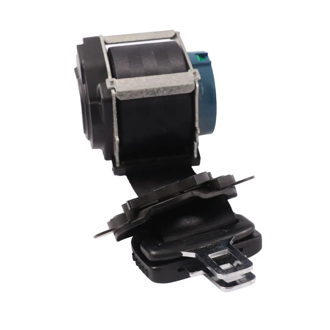 VW Volkswagen Sharan 7N Seatbelt Rear Right O/S Black 3rd Third Row - SKU 7N0857812 - Part number 7N0857812