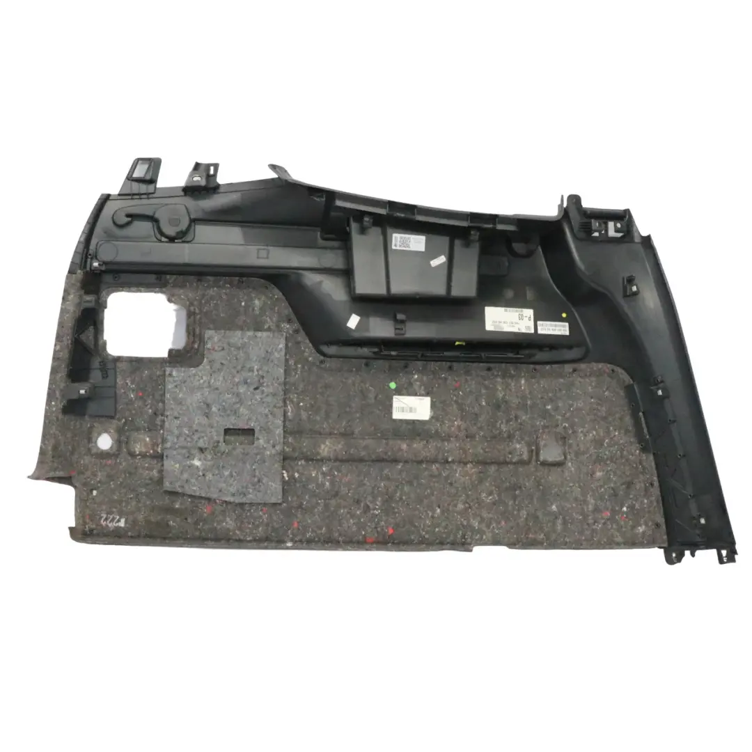 Pannello laterale del bagagliaio VW Sharan 7N posteriore destro per con numero di parte 7N0867036AQ Pannello laterale del bagagliaio VW Sharan 7N posteriore destro - SKU 7N0867036AQ - Numero di parte 7N0867036AQ